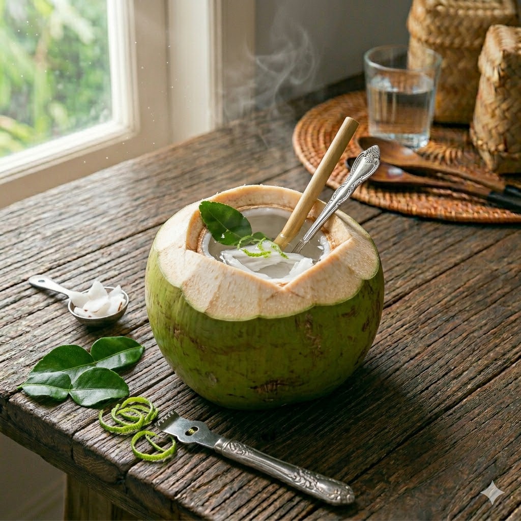 Kelapa muda utuh Mang Engking